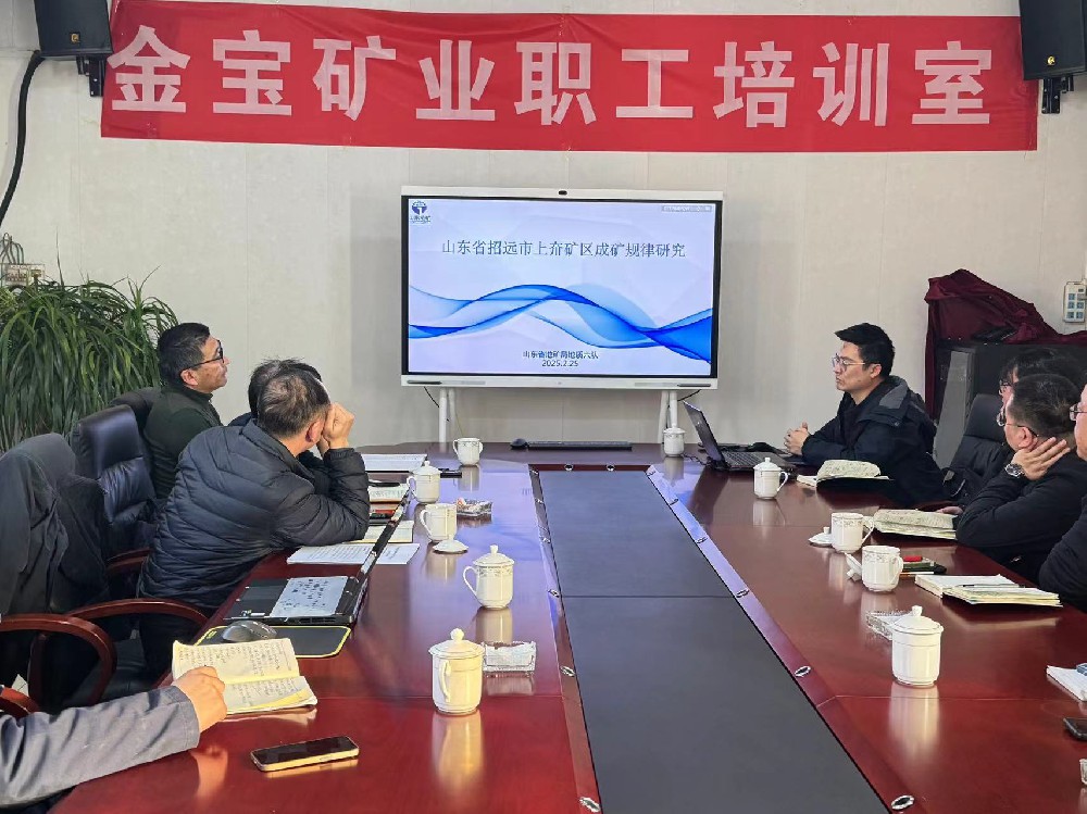 招金有色組織召開上夼礦區成礦規律研究科研項目技術研討會